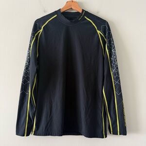 Galvin Green Skintight Thermal Base Layer Golf Top Mens L Mock Neck Outdoor